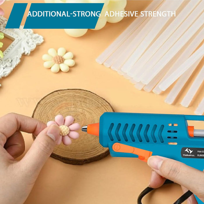 Tilswall Glue Gun Sticks with 200 Pcs 0.27" x 4.33"