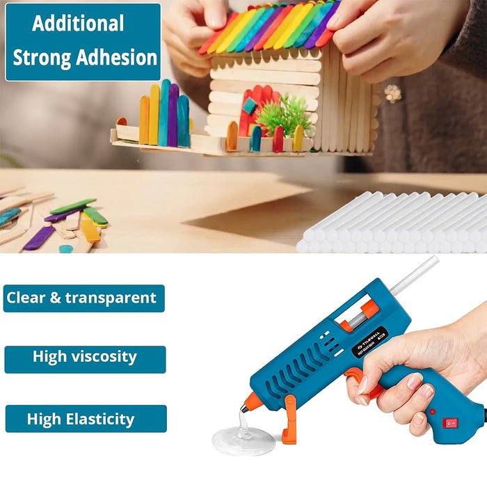 Tilswall Glue Gun Sticks with 200 Pcs 0.27" x 4.33"