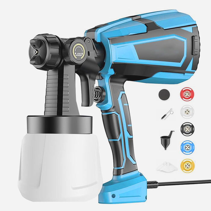 Tilswall Paint Sprayer, 600W HVLP Electric Spray Paint Gun