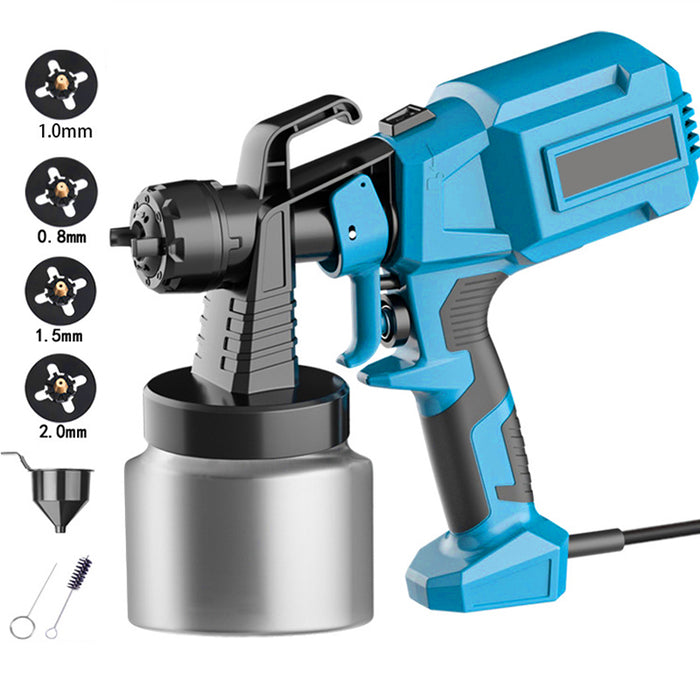 Tilswall Paint Gun 400W HVLP Power with 1000ML Large Capacity Container