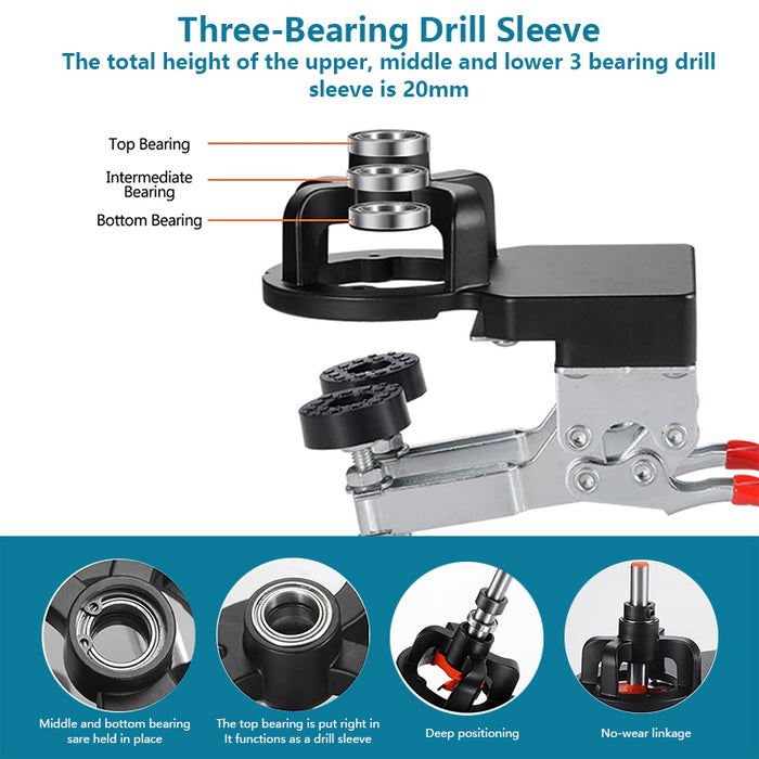 Tilswall 35mm Concealed Door Hinge Jig