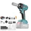 Tilswall Impact Wrench, Cordless 2-Tool Electric Impact Combo Kit