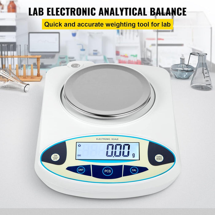 Lab Scale Analytical Balance, 3000g x 0.01g Accuracy High Precision