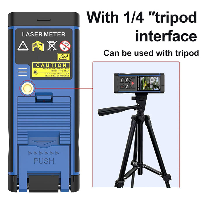 Laser Measurement Tool with Angle Finder