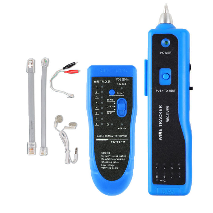 RJ11 RJ45 Cable Tester for Telephone, Ethernet