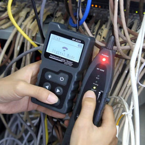 Advanced Network Cable Tester With PoE& NCV & Lamp For CAT5e/CAT6/CAT6a
