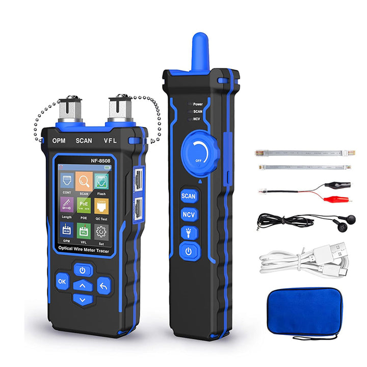 Tilswall Network Cable Tester with Optical Power Meter