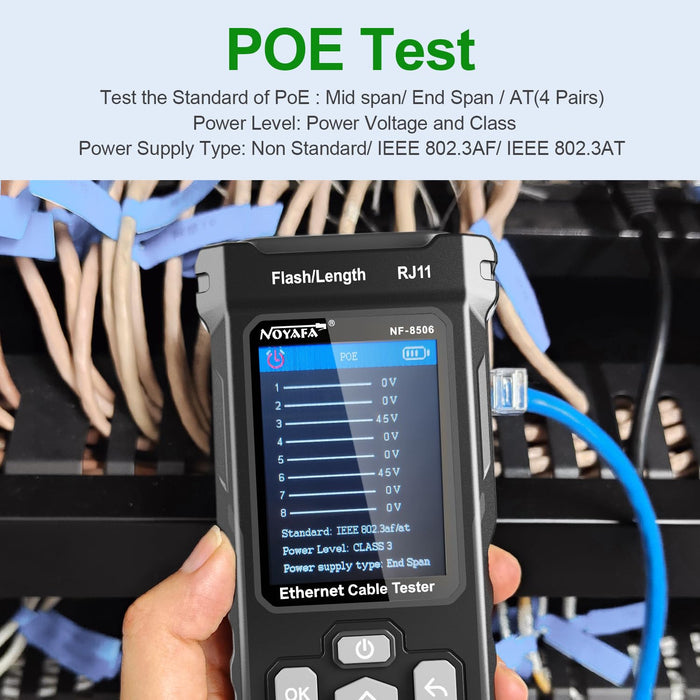 Network Cable Tester with IP Scanner