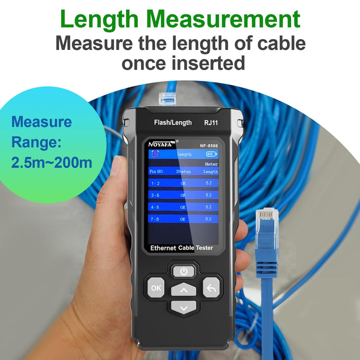 Tilswall Network Cable Tester with IP Scanner