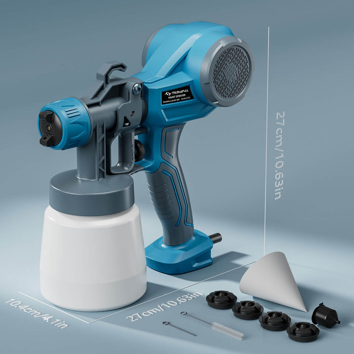 Tilswall Alien 500 HVLP Paint Gun for House Painting