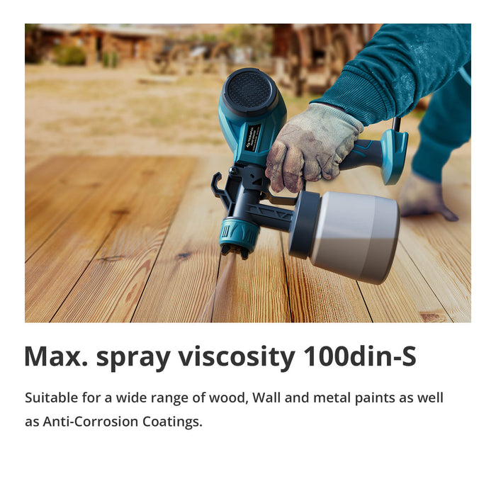 Tilswall Alien 500 HVLP Paint Gun for House Painting