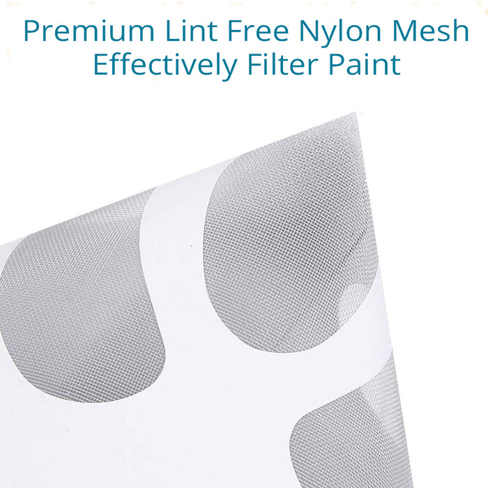 250 Pack of Paint Strainers with Fine 190 Micron Filter Tips