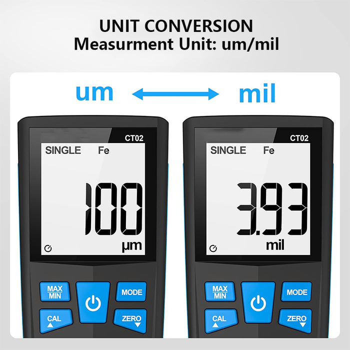 Digital Car Coating Thickness Gauge Tester