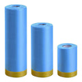 Tilswall Plastic Sheeting Automotive Masking Tape, Multi Pack with Tarp Waterproof 78 Feet