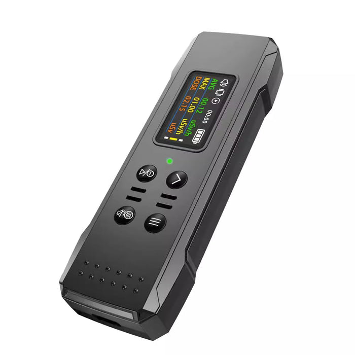 Tilswall Nuclear Radiation Detector, Professional Dosimeter Digital Radioactive Tester with Sound Light Alarm