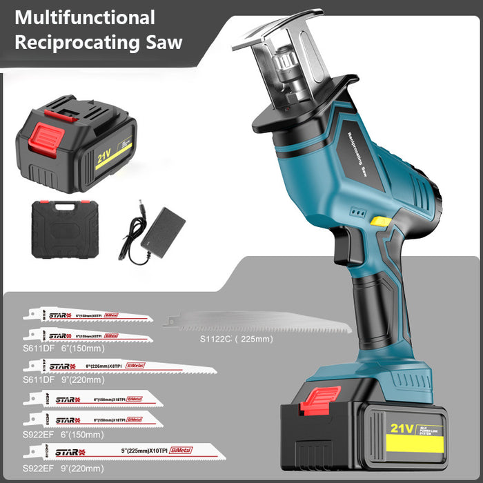 21V Cordless Reciprocating Saw Kit