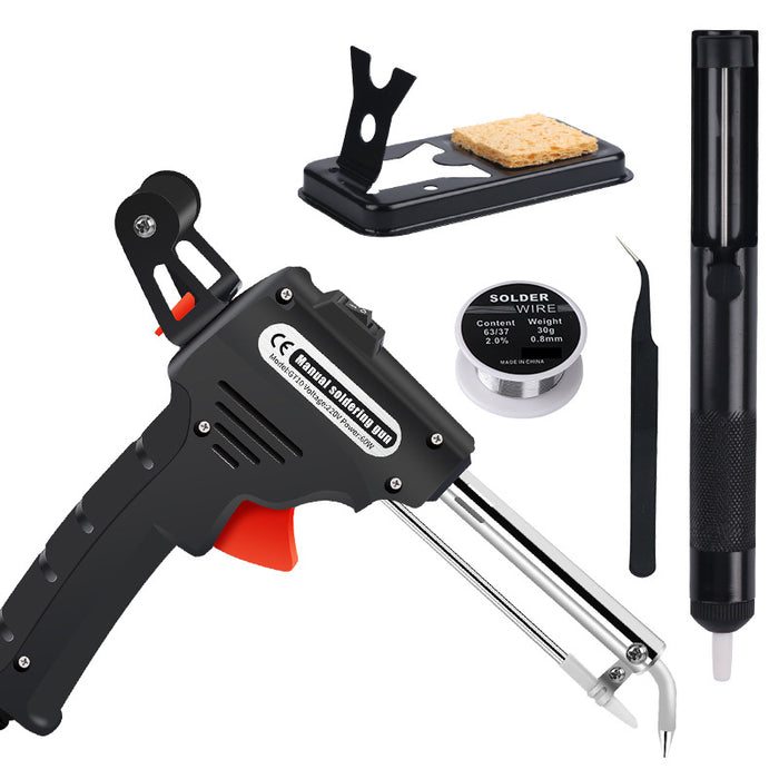 Tilswall Soldering Gun Kit, 60W Automatic Soldering Gun with Ceramic Heater