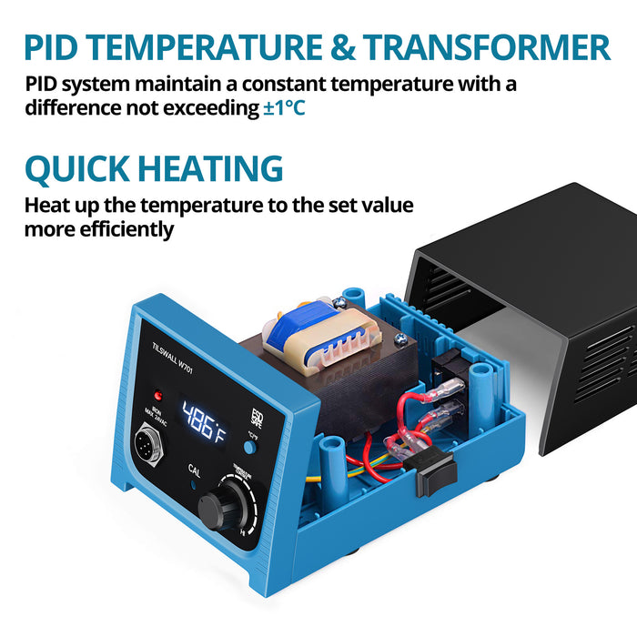 Digital Soldering Station with Precision Heat Control