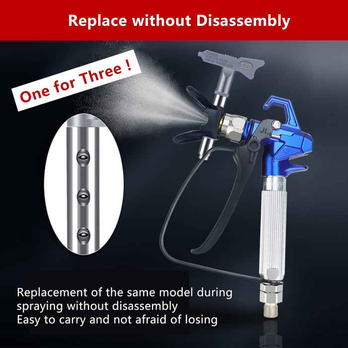 3 in 1 Reversible Spray Tip Nozzles Paint Spray Tips
