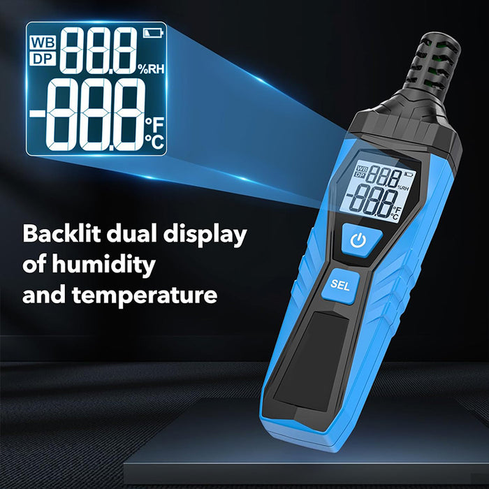Tilswall Temperature Humidity Meter, Digital Hygrometer Monitor