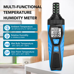 Tilswall Temperature Humidity Meter, Digital Hygrometer Monitor