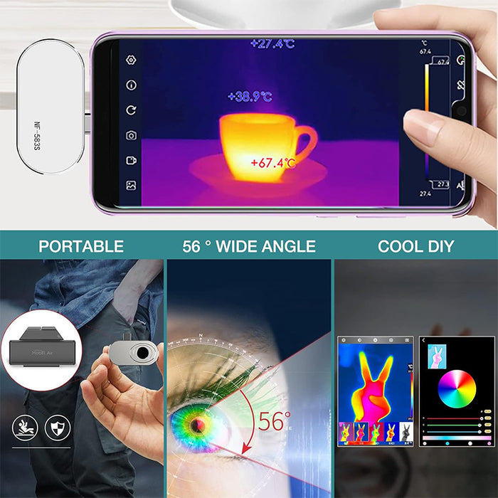 Tilswall Thermal Camera, Thermal Imaging Camera Support Video Recording