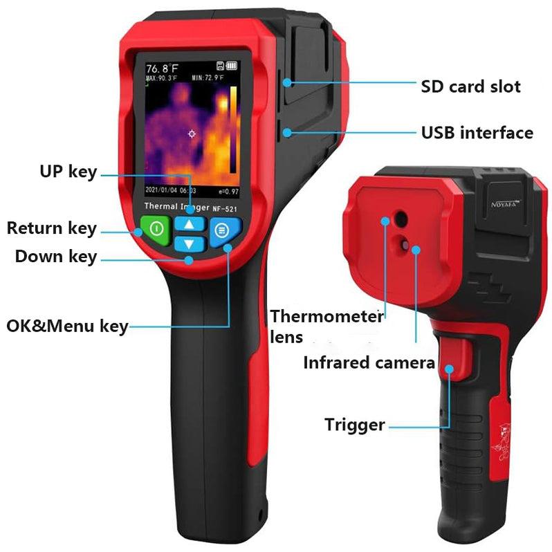 Tilswall Thermal Imaging Device Industry, Science Infrared Thermometer