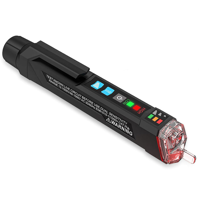 Voltage Tester, Non Contact Voltage Detector with Dual Range AC 12V-1000V/48V-1000V