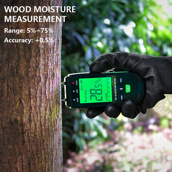 Wood Moisture Meter, Firewood Moisture Tester