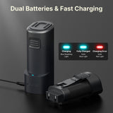 Dual Batteries & Fast Charging