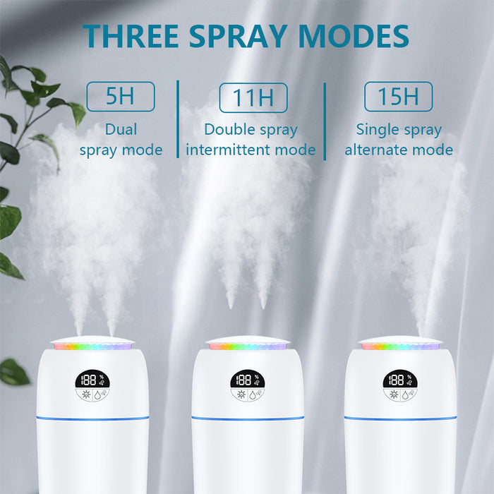 Rechargeable Portable Humidifiers with Adjustable Angle