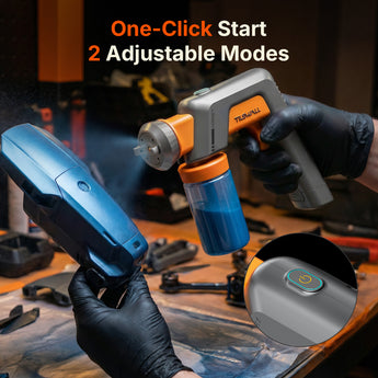 one-click start, 2 adjustable modes