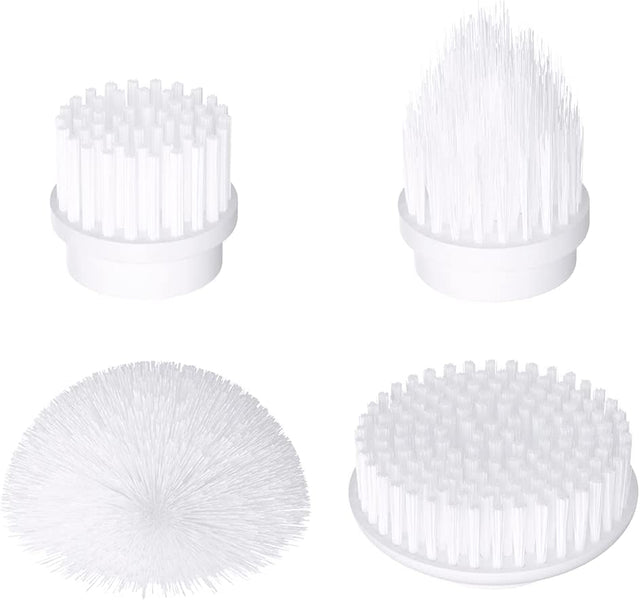 3-pc Flat Head & Rounded Head Drill Cleaning Scrubbing Brush