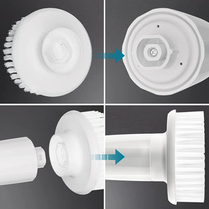 Tilswall Brush Heads for M3 Electric Spin Scrubber