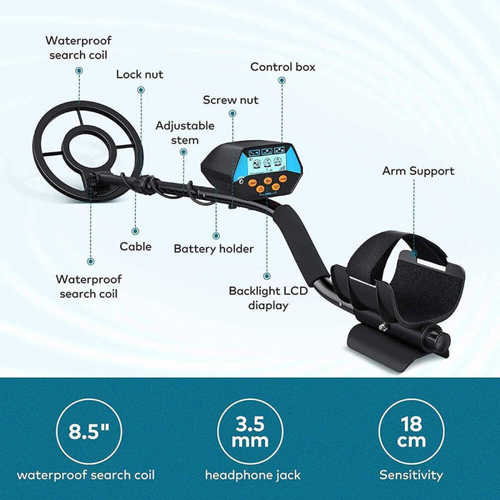 construction of the metal detector