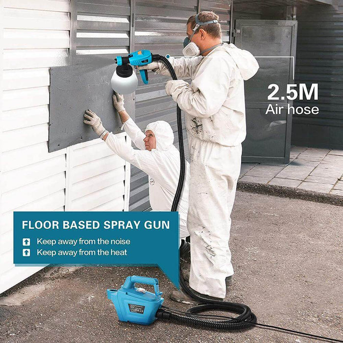 floor based paint spray gun