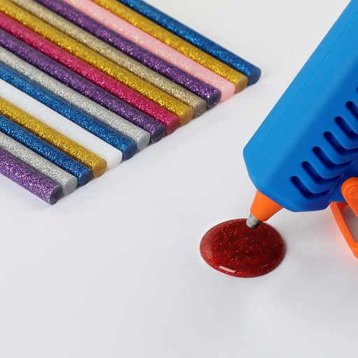 Colorful Glitter Hot Glue Gun Sticks — Tilswall