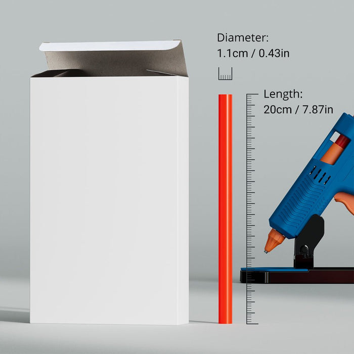 dimensions of hot melt glue sticks