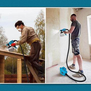 uses of the Tilswall electric paint sprayer